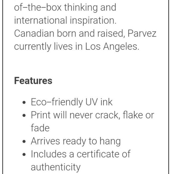 Parvez Taj dark wooded canvas Print - Picture 3 of 5